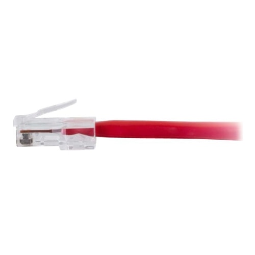 C2G 2ft Cat6 Non-Booted Unshielded (UTP) Ethernet Cable - Cat6 Network Patch Cable - PoE - Red 3