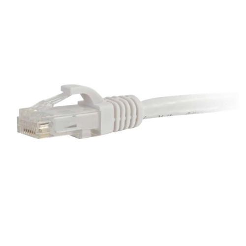 C2G-30ft Cat6 Snagless Unshielded (UTP) Network Patch Cable - White 4
