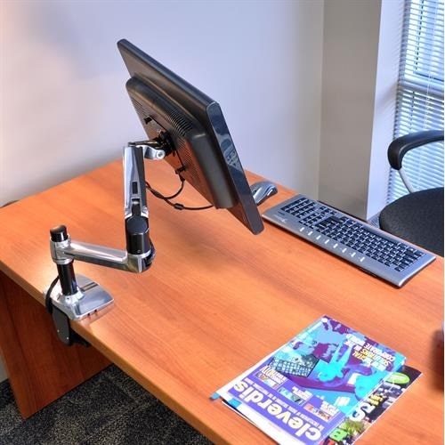 LX Desk Monitor Arm, Tall Pole (polished aluminum) Dell UK