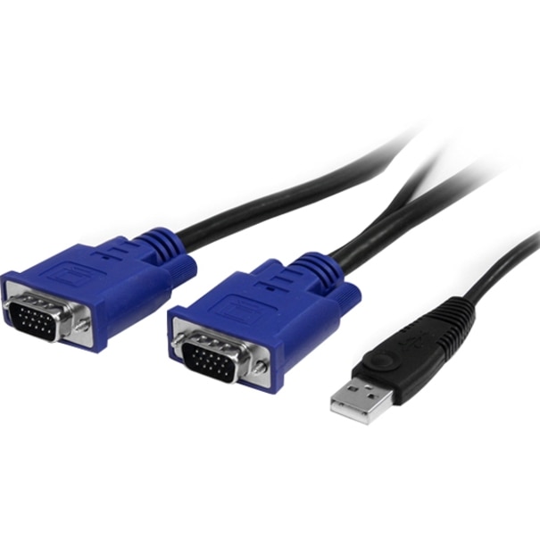 StarTech.com 16 Port 1U Rack Mount USB KVM Switch Kit w/ OSD & Cables 2