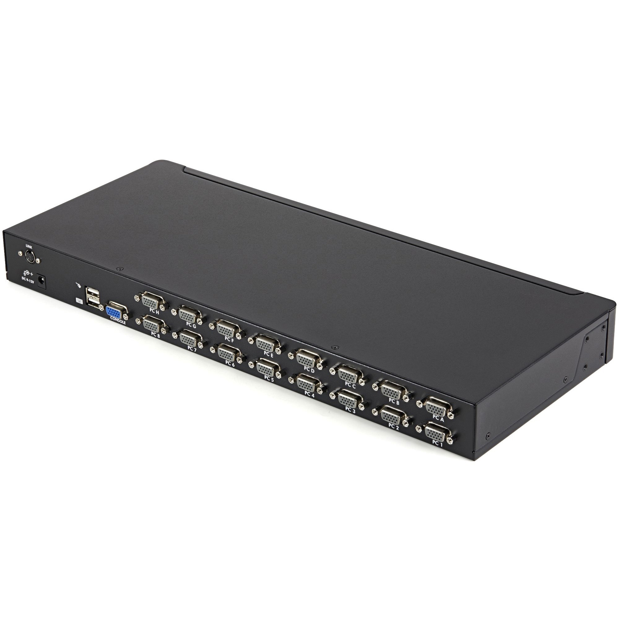 StarTech.com 16 Port 1U Rack Mount USB KVM Switch Kit w/ OSD & Cables 4
