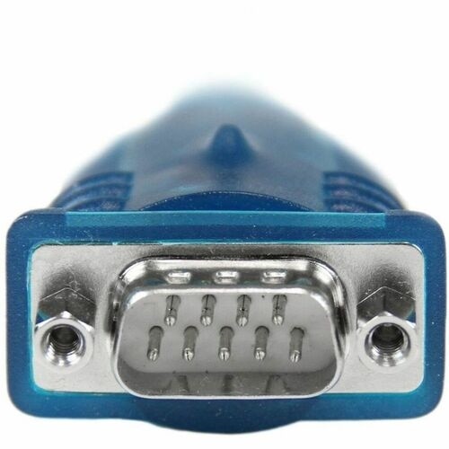 StarTech 17in (43cm) 1-Port USB to Serial Adapter Cable, USB-A to DB9 RS232, USB to RS232 Adapter, Prolific Chipset - M/M 3