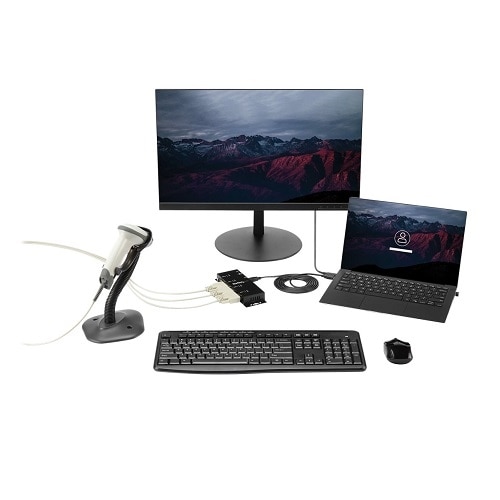 StarTech.com USB to Serial Adapter Hub‚ 4 Port‚ Industrial‚ Wall Mount‚ Din Rail‚ COM Port Retention 5