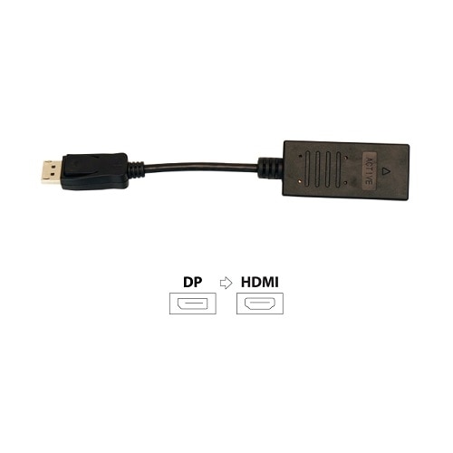 VisionTek DisplayPort to HDMI 4K Active Adapter (M/F) Dell USA