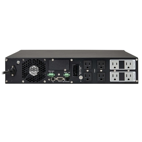 Eaton Tripp Lite Series SmartOnline 1000VA 900W 120V Double-Conversion Sine Wave UPS - 8 Outlets, 2U Rack/Tower 2