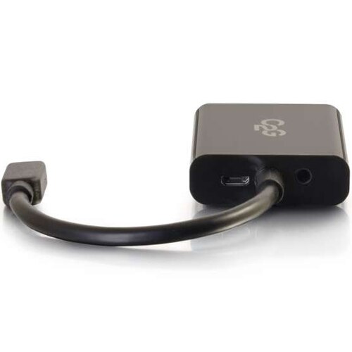 C2G HDMI® Micro Male to VGA and Stereo Audio Female Adapter Converter