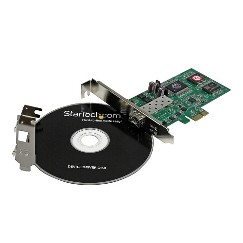 StarTech PCI Express Gigabit Ethernet Fiber Network Card w/ Open SFP, PCIe SFP Network Card Adapter NIC, TAA 5