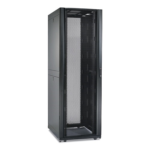 Armoire Rack APC by Schneider Electric NetShelter SX AR3357SP 48U pour Server - 482,60 mm Largeur de rack x 1048 mm Profondeur du Rack Profondeur de Rail - Noir 3