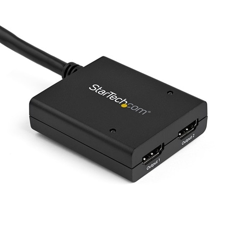 StarTech.com HDMI Splitter 1 In 2 Out - 4k 30Hz - 2 Port - Supports 3D video - Powered HDMI Splitter 5