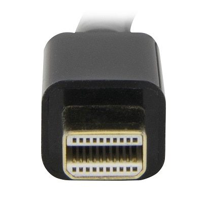 StarTech.com 6ft (2m) Mini DisplayPort to HDMI Cable, 4K 30Hz Video, Mini DP to HDMI Adapter/Converter Cable, mDP to HDMI Monitor/Display 2