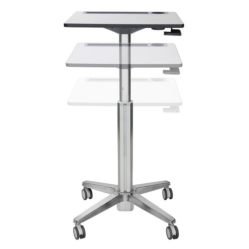 Ergotron LearnFit Mobile Adjustable Standing Desk 3