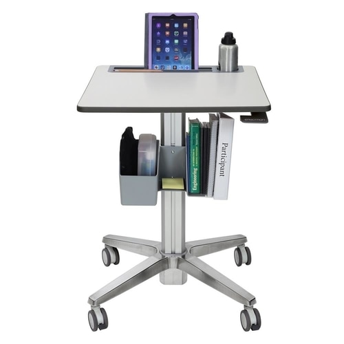 Ergotron LearnFit Mobile Adjustable Standing Desk 4