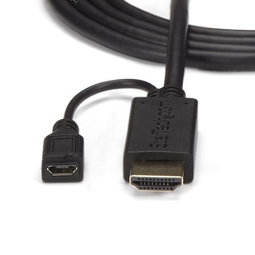 StarTech.com HDMI to VGA Cable - 3 ft / 1m - 1080p - 1920 x 1200 - Active HDMI Cable - Monitor Cable - Computer Cable 3