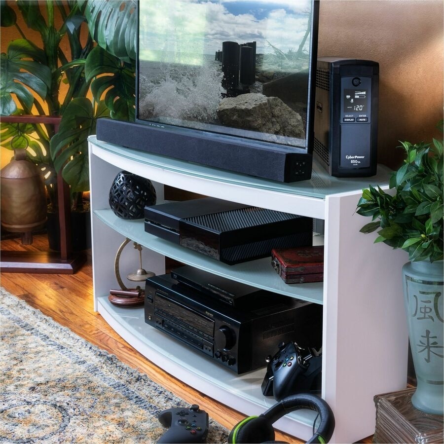 CyperPower 850 VA 510 W Mini-Tower Simulated Sine Wave Qty 9 - NEMA 5-15R 5