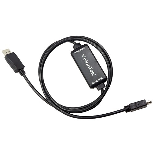 VisionTek HDMI to DisplayPort 1.5M Active Cable (M/M) 3
