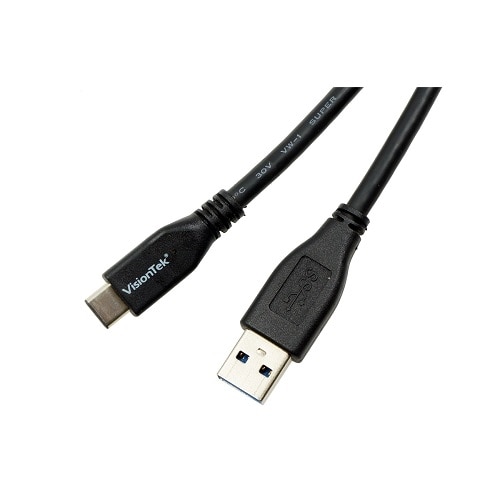 VisionTek USB-C to USB-A 1M Cable (M/M) 3