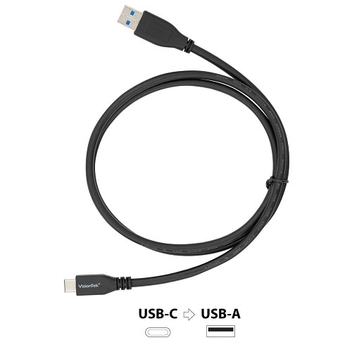 VisionTek USB-C to USB-A 1M Cable (M/M) 5
