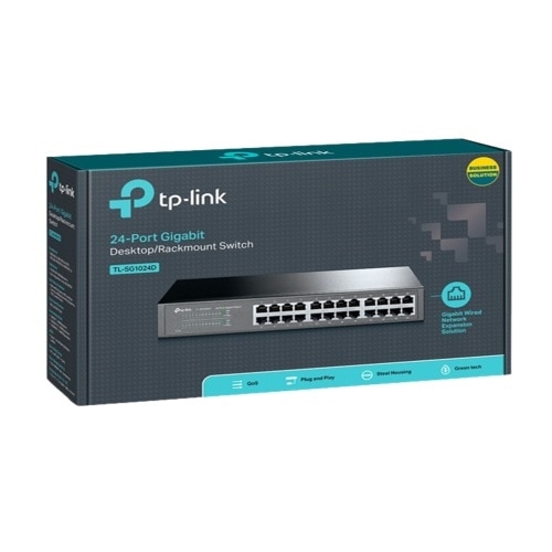 TP-LINK TL-SG1024D - 24-Port Gigabit Ethernet Unmanaged Switch - Limited Lifetime Warranty 4