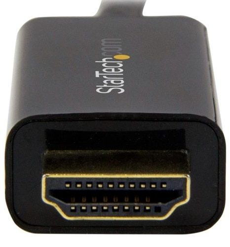 StarTech.com 2 m ディスプレイポート/HDMI A/V ケーブル - 1 各 5