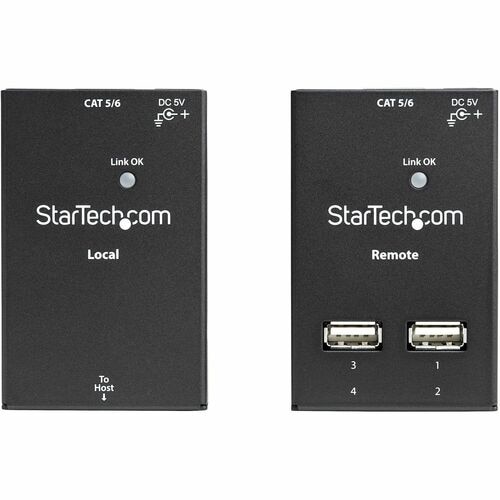StarTech.com 4 Port USB 2.0-Over-Cat5-or-Cat6 Extender - up to 130ft (40m) 5