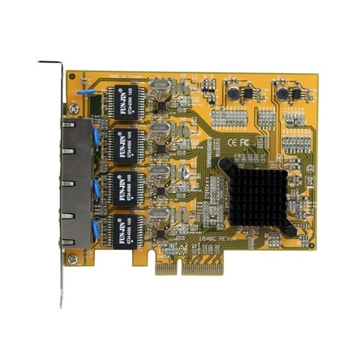 StarTech.com 4-Port PCI Express Gigabit Network Adapter Card - Quad-Port PCIe Gigabit NIC 2