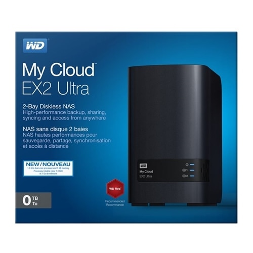 WD My Cloud EX2 Ultra WDBVBZ0000NCH personal cloud storage device 1