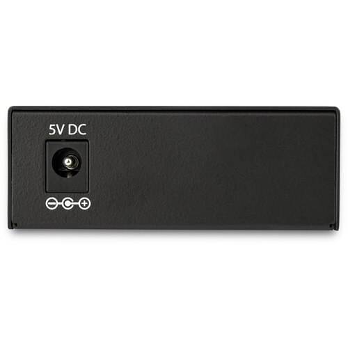 StarTech.com Gigabit Ethernet Fiber Media Converter - Compact - 850nm MM LC - 550m - With MM SFP Transceiver 4