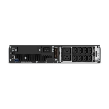 APC Smart-UPS On-Line, 3kVA, Rackmount 2U, 230V, 8x C13+2x C19 IEC outlets, SmartSlot, Extended runtime, W/ rail kit 5