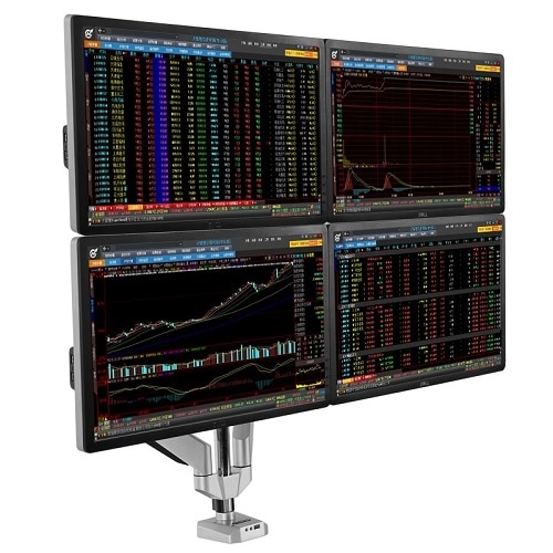 乐歌(loctek)气压弹簧四屏显示器支架-D7Q 4