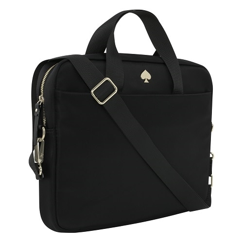 kate spade black computer bag