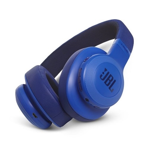 JBL E55BT Headphones - blue