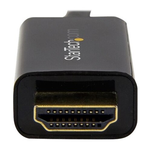 StarTech.com 10ft (3m) DisplayPort to HDMI Cable, 4K 30Hz Video, DP 1.2 to HDMI Adapter Cable Converter for HDMI Monitor/Display, Passive 2