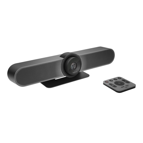 Logitech MeetUp - Conferentiecamera - pan / tilt - kleur - 3840 x 2160 - audio - draadloos - Bluetooth LE / NFC - USB 3.0 - MJPEG 3