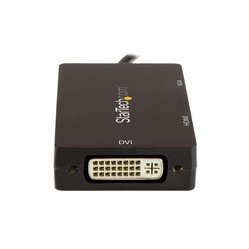 StarTech.com USB-C Multiport Video Adapter - 3-in-1 USB Type-C Video Adapter - USB-C to VGA, DVI, HDMI - 4K 30 Hz - CDPVGDVHDBP 4