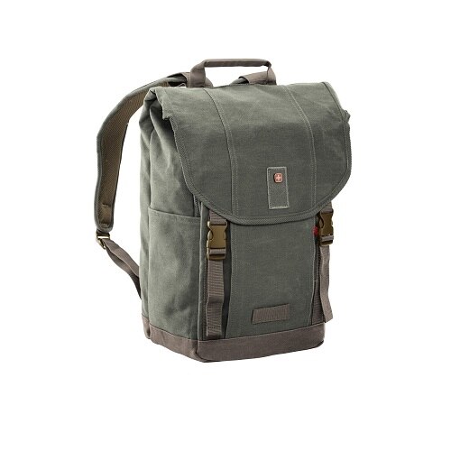Wenger Foix Notebook Carrying Backpack 16 Inch Olive Dell USA