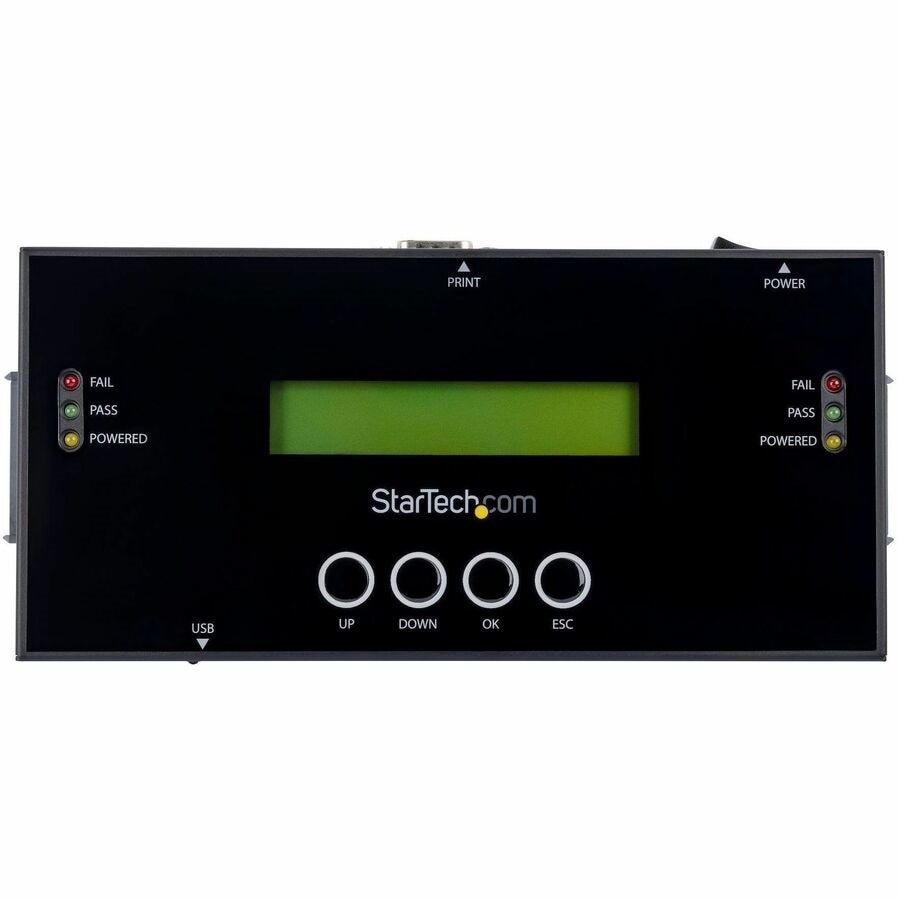 1:1 Standalone Hard Drive Duplicator and Eraser for 2.5 / 3.5in SATA and SAS Drives - HDD/SSD Cloner and Eraser for SATA/SAS 7