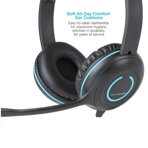 Cyber Acoustics AC5008 USB Stereo Headset Dell USA