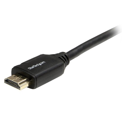 StarTech.com 10ft (3m) Premium Certified HDMI 2.0 Cable with Ethernet, High Speed Ultra HD 4K 60Hz HDMI Cable HDR10, UHD HDMI Monitor Cord 3