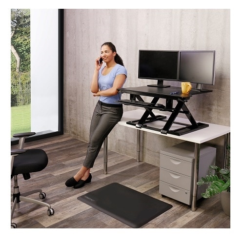 Ergotron WorkFit-TX - Standing desk converter - Rectangular - Black 5