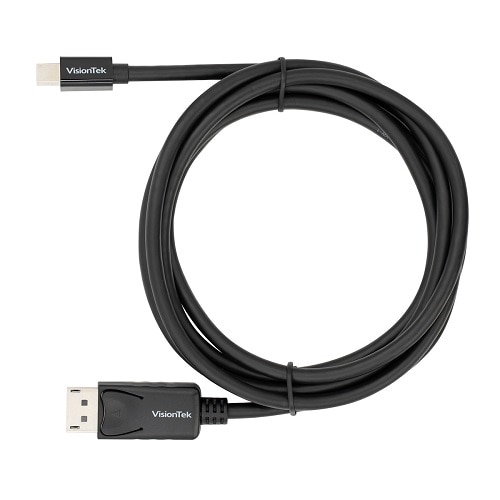 VisionTek Mini DisplayPort to DisplayPort 2M Active Cable (M/M) 2