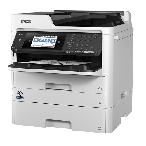 Epson Workforce Pro Wf M5799 Workgroup Monochrome Multifunction Printer With Replaceable Ink 8755