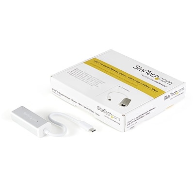 StarTech.com USB-C to Gigabit Ethernet Adapter - Aluminum - Thunderbolt 3 Port Compatible - USB Type C Network Adapter 5
