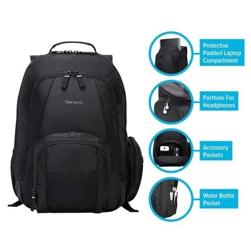 Targus Groove Notebook Backpack 16-inch - black | Dell USA