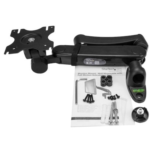 StarTech.com Single Wall Mount Monitor Arm, Gas-Spring, Full Motion Articulating, For VESA Mount Monitors up to 34" (19.8lb/9kg) 7
