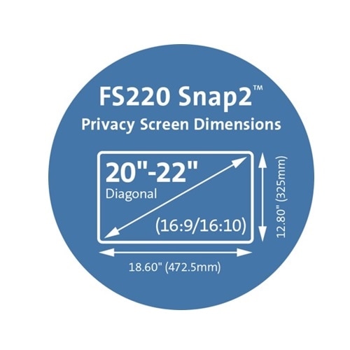Kensington Snap2 Privacy Screen Filter 2