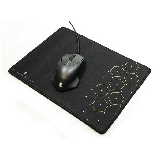 NEW Alienware Gaming Mouse Pad 10” X 14” Hexagon Style Dell USA