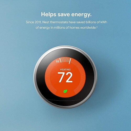Google Nest Learning Thermostat 3rd Generation Dell USA