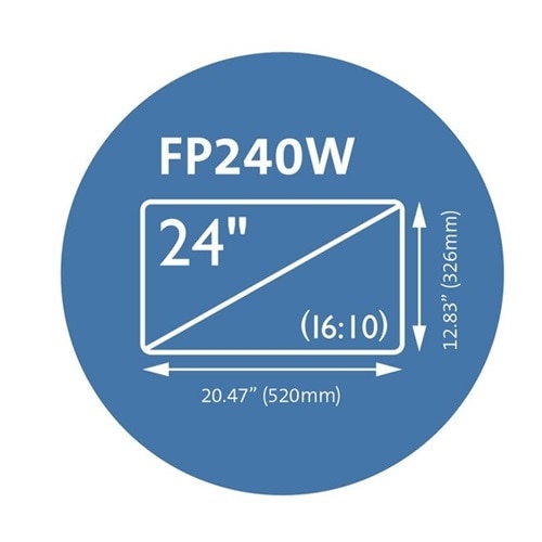 Kensington FP240W Privacy Screen for 24" Widescreen Monitors (16:10) Matte, Glossy, Tinted Clear 2