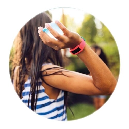 Fitbit Ace 2 Activity tracker with band silicone watermelon/teal