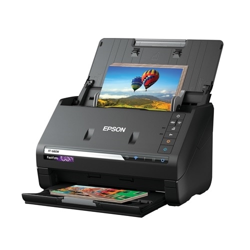 Epson FastFoto FF-680W Sheetfed Scanner - 600 dpi Optical 3